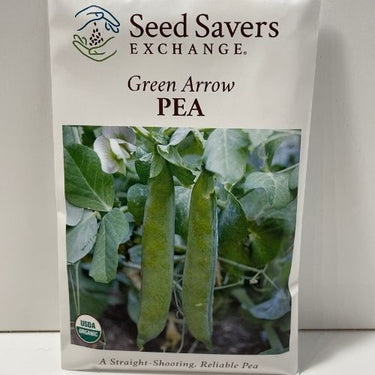 Oragnic Green Arrow Pea